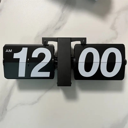 horloge flip flap moderne - horloge-industrielle