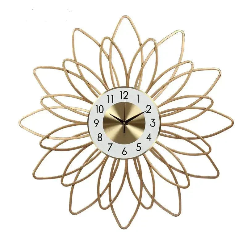 Horloge Florale