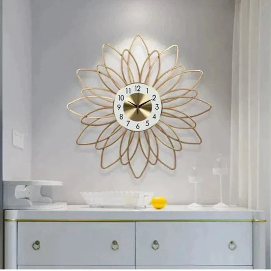 horloge florale - horloge-industrielle