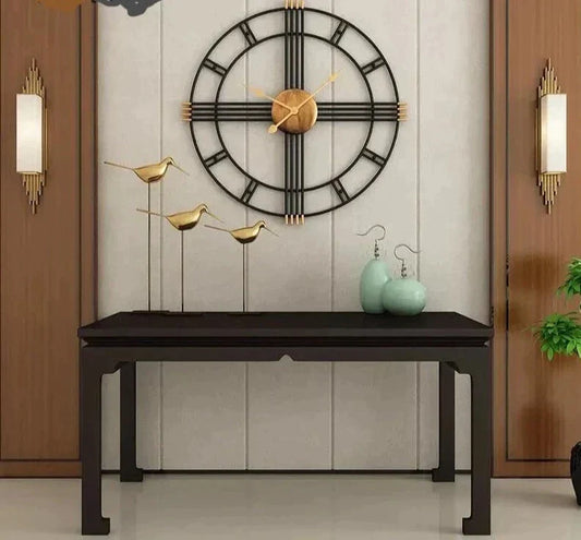 horloge en fer forgé - horloge-industrielle