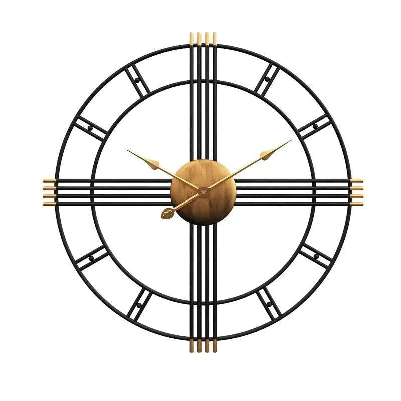 horloge en fer forgé - horloge-industrielle