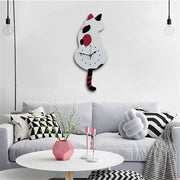 horloge en forme de chat - horloge-industrielle