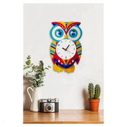 horloge hibou - horloge-industrielle