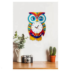 horloge hibou - horloge-industrielle