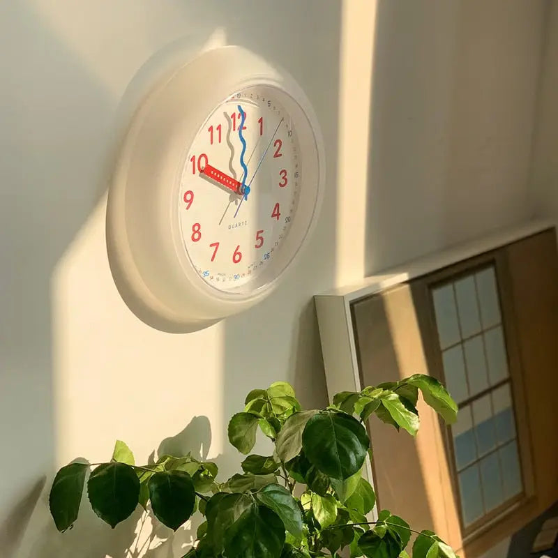 horloge jaune - horloge-industrielle
