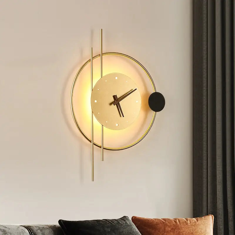 horloge lampe - horloge-industrielle