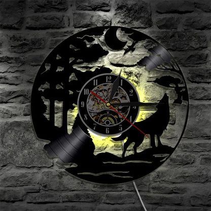 Horloge Loup - horloge-industrielle