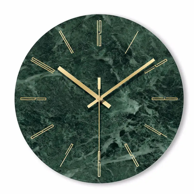 Horloge Marbre 30 cm — 5 Styles