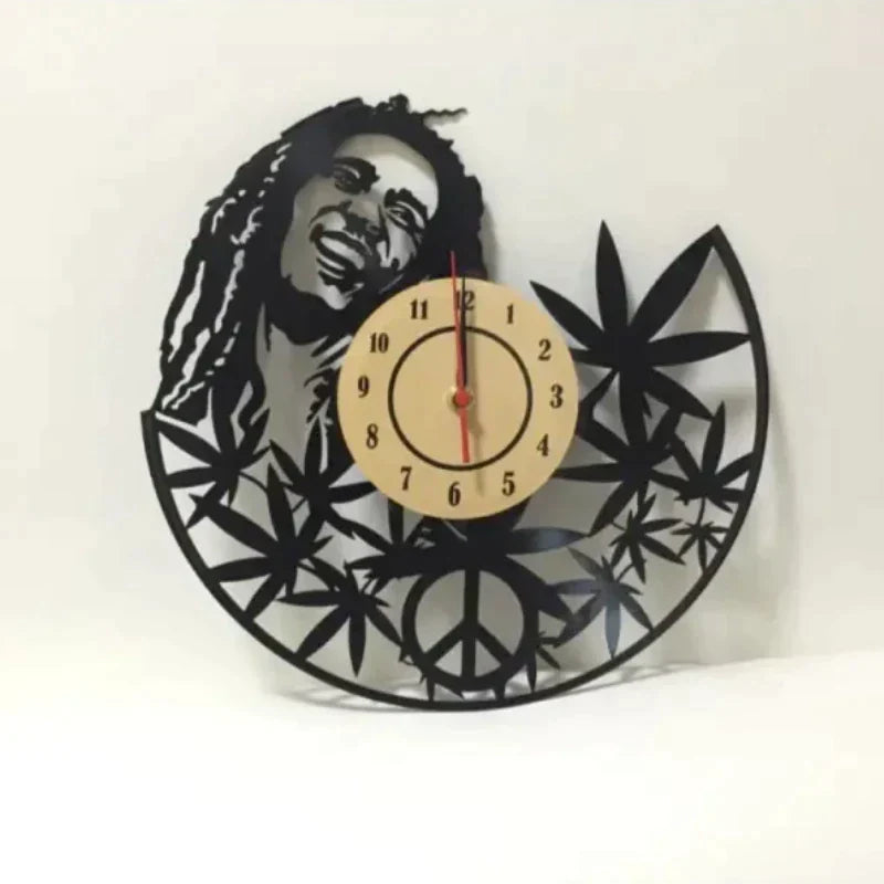 Horloge Bob Marley - horloge-industrielle