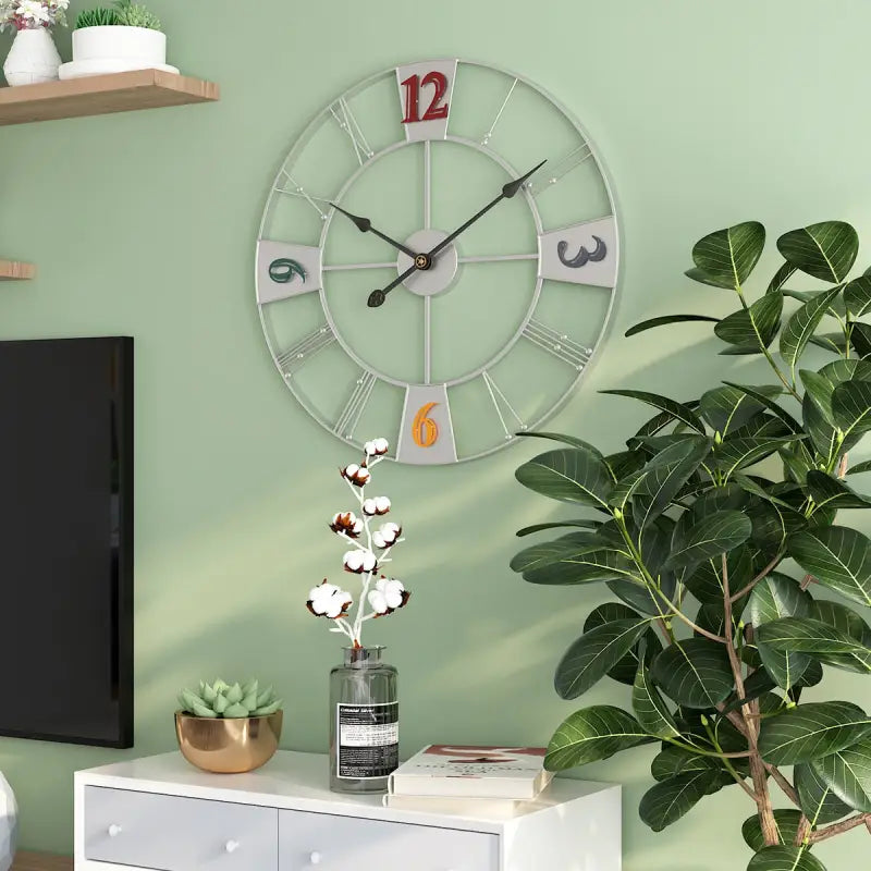horloge minimaliste dorée - horloge-industrielle