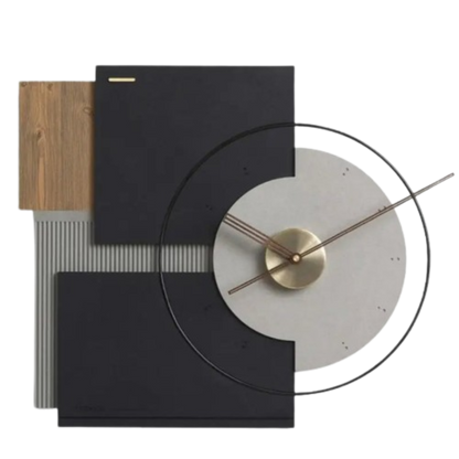 Horloge Moderne Bois