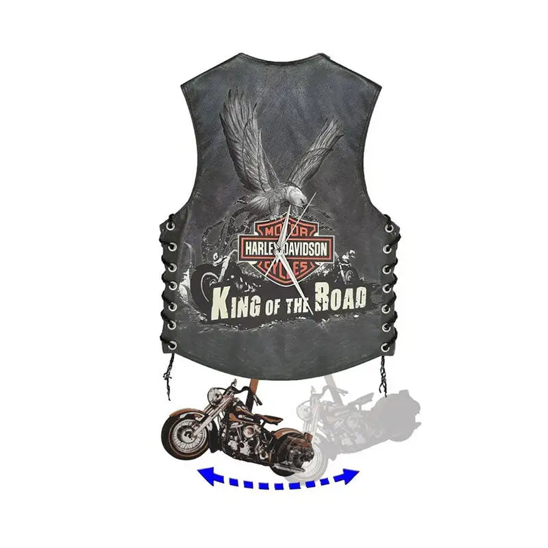 horloge moto vintage - horloge-industrielle