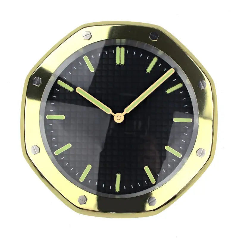 horloge métallique de luxe - horloge-industrielle
