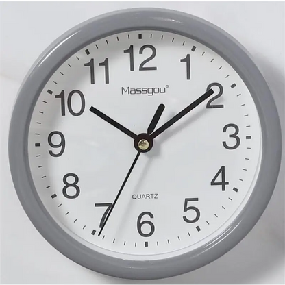 horloge murale 15 cm noire - horloge-industrielle