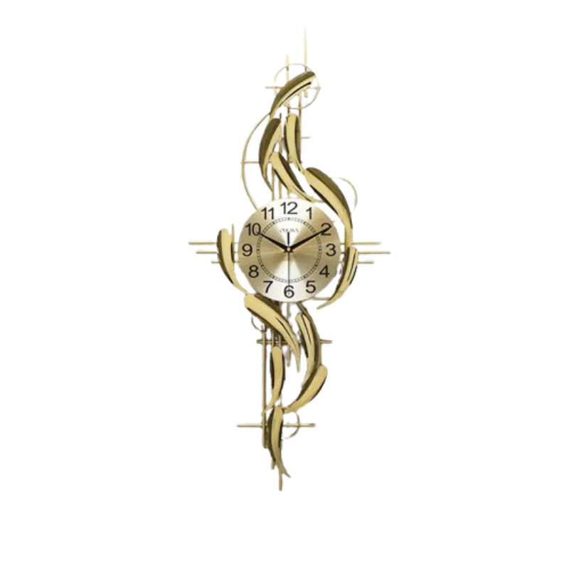 Horloge Murale Or
