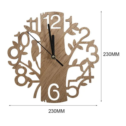 Horloge Murale Arbre De Vie - horloge-industrielle