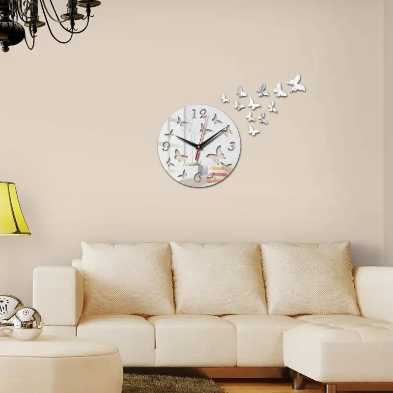 Horloge 3d Murale Autocollante - horloge-industrielle
