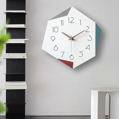 horloge murale blanche moderne - horloge-industrielle