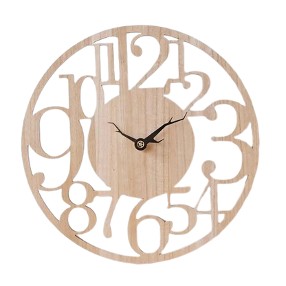 Horloge Murale Bois 40 cm