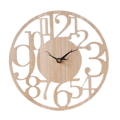 Horloge Murale Bois 40 cm