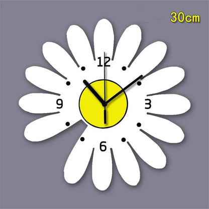 horloge murale en bois naturel - horloge-industrielle