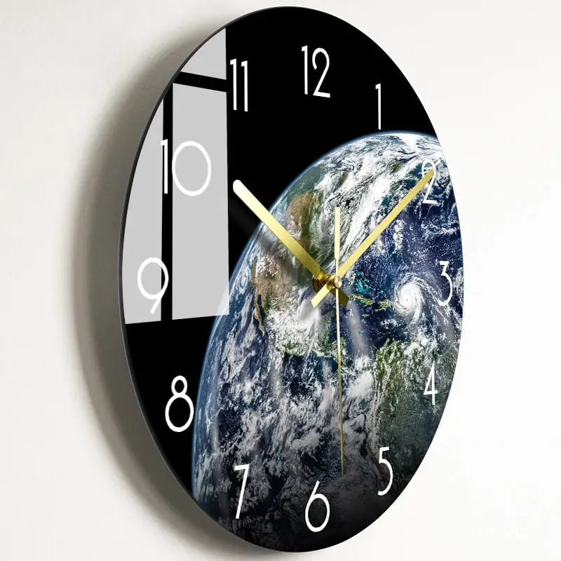 Horloge Murale Contemporaine Design - horloge-industrielle