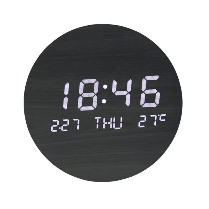 horloge murale avec date et jour - horloge-industrielle
