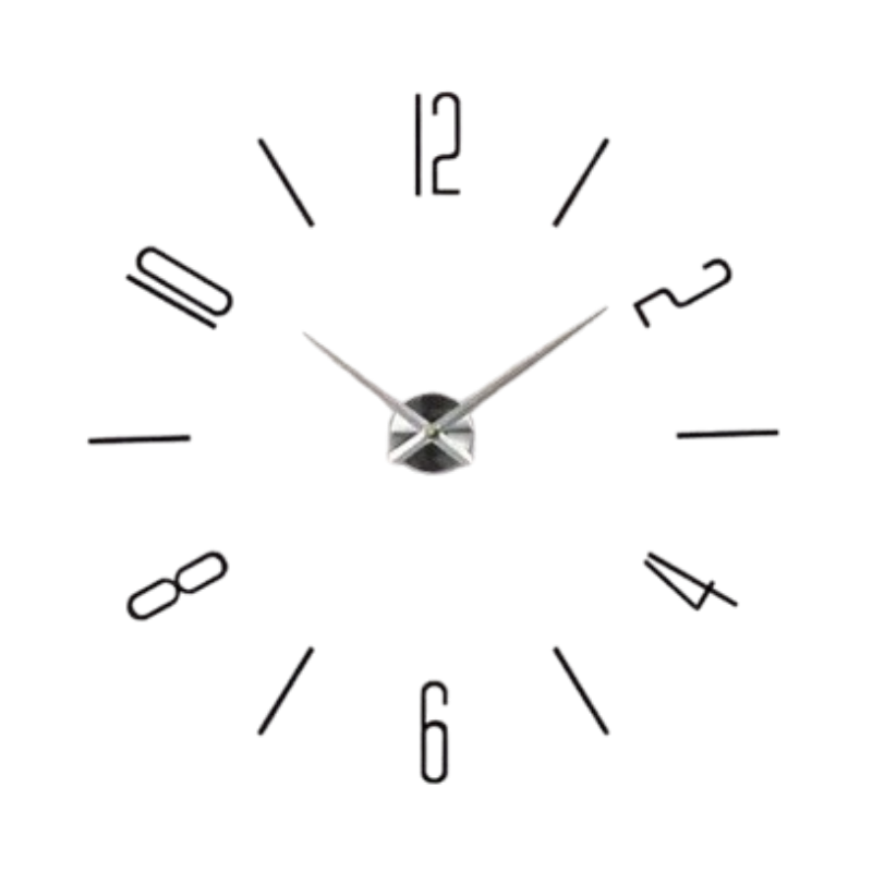 Horloge Murale Design Géante — 45, 75 ou 120 cm