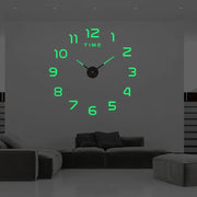 horloge murale design lumineuse - horloge-industrielle