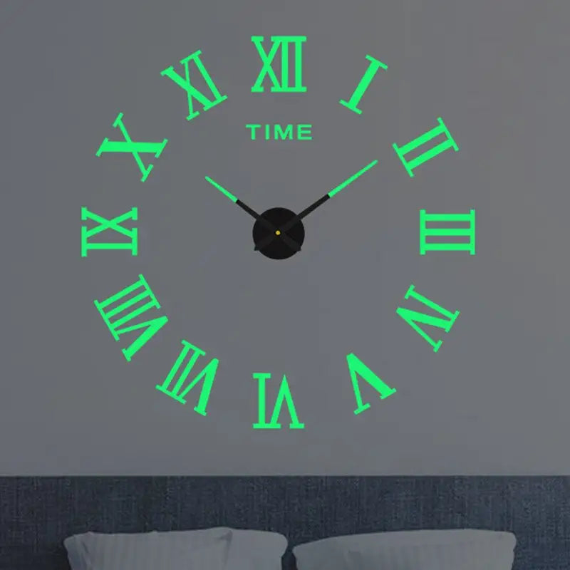 horloge murale design lumineuse - horloge-industrielle