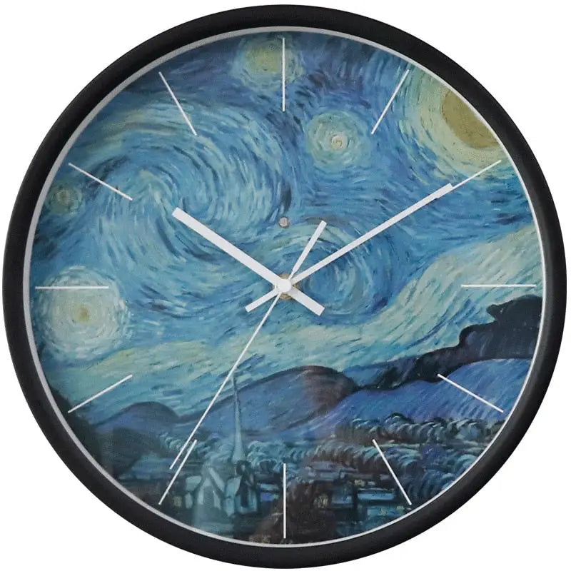 Horloge Murale à Dessin Lumineux
