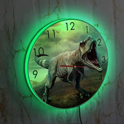 horloge murale dinosaure - horloge-industrielle