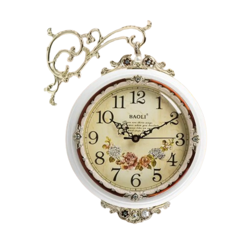 Horloge Murale Double Face