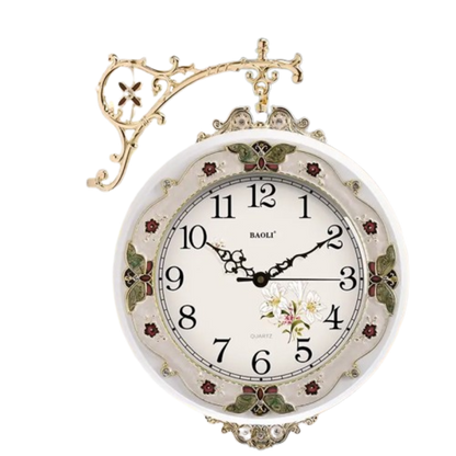 Horloge Murale Double Face