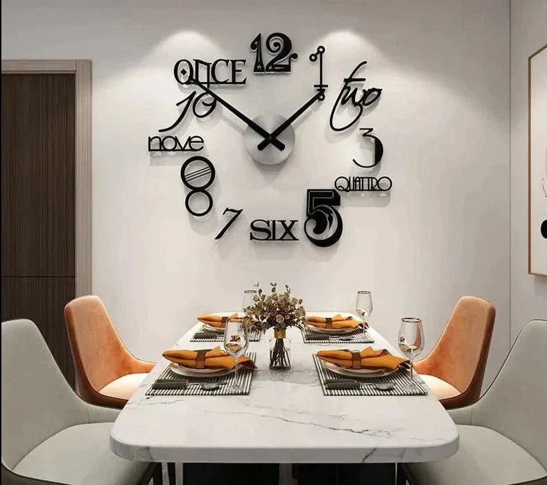 horloge murale geometrique - horloge-industrielle