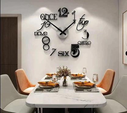 horloge murale geometrique - horloge-industrielle