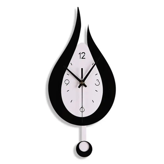 horloge murale goutte d’eau - horloge-industrielle
