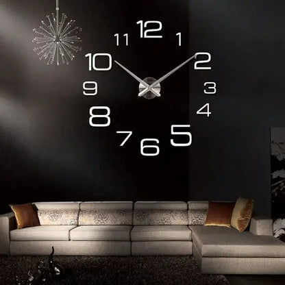 horloge murale moderne 90 cm - horloge-industrielle