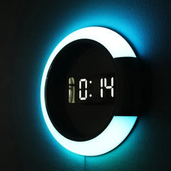 horloge murale numérique led - horloge-industrielle