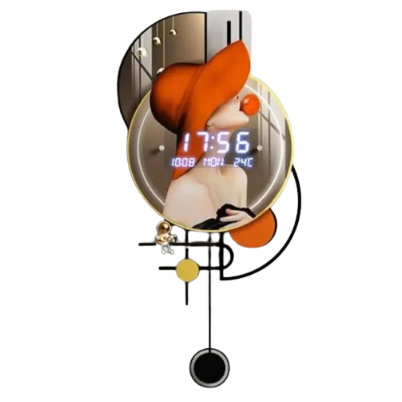 Horloge Murale Numérique Led