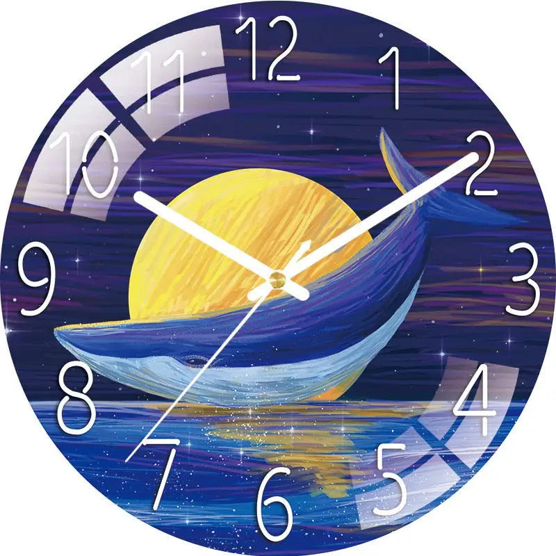 horloge murale oiseau - horloge-industrielle