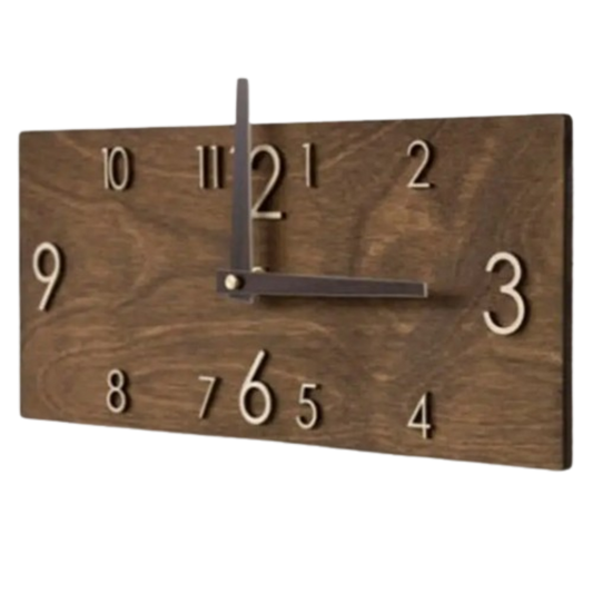 Horloge Murale Rectangulaire