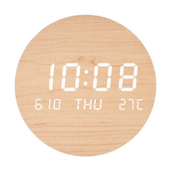 horloge murale led rose - horloge-industrielle