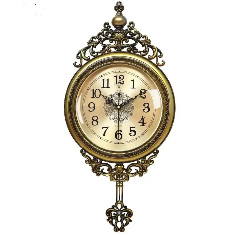 Horloge Pendule Murale 50 cm — Blanc ou Vert