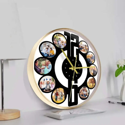 horloge photo personnalisée - horloge-industrielle