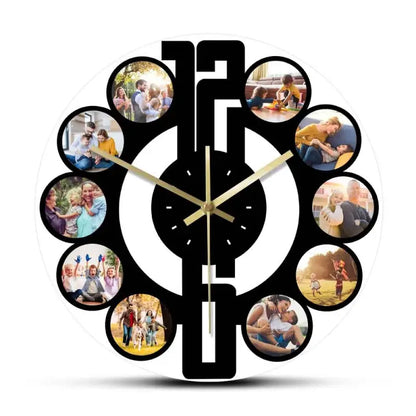 horloge photo personnalisée - horloge-industrielle
