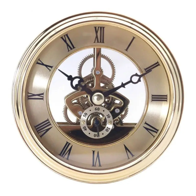 Horloge 3d Rétro en Métal