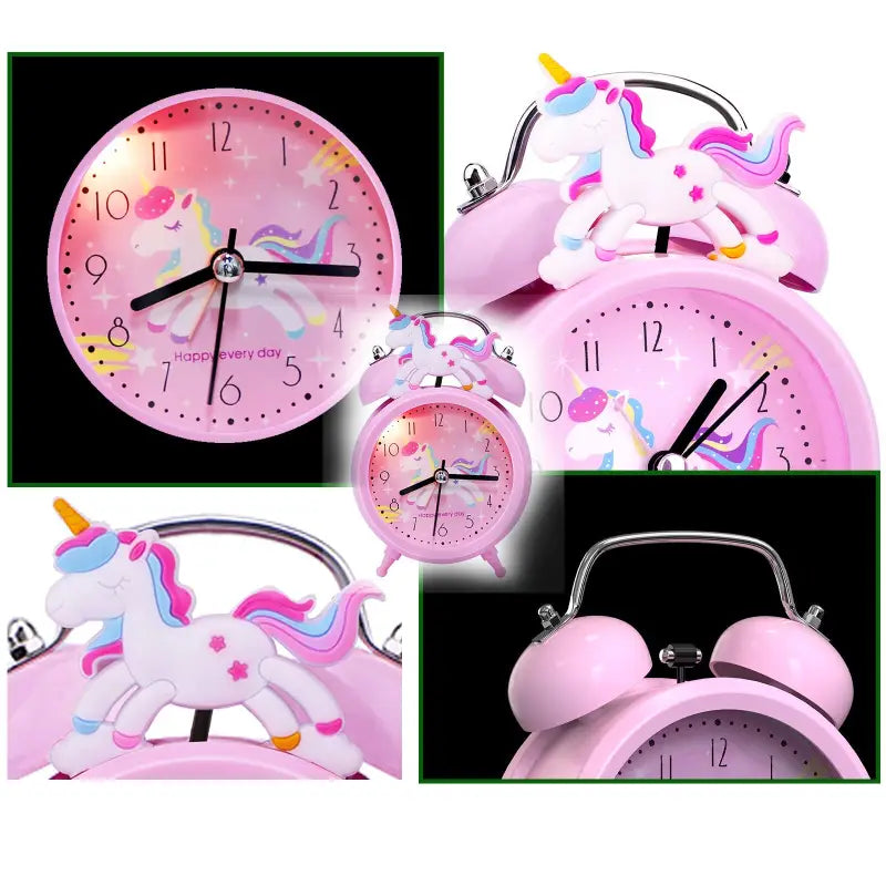 horloge réveil licorne - horloge-industrielle