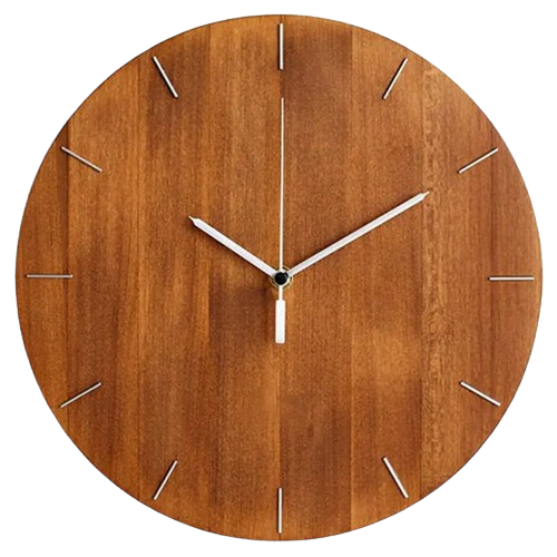 Horloge Scandinave Bois