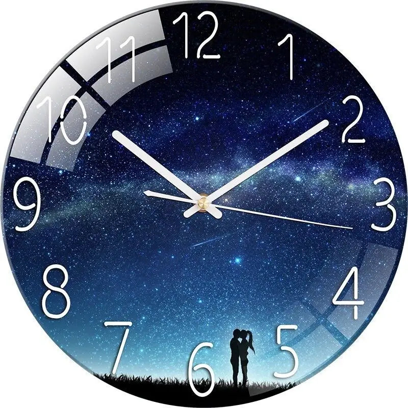 Horloge Murale Carrée 30 cm — 17 Motifs